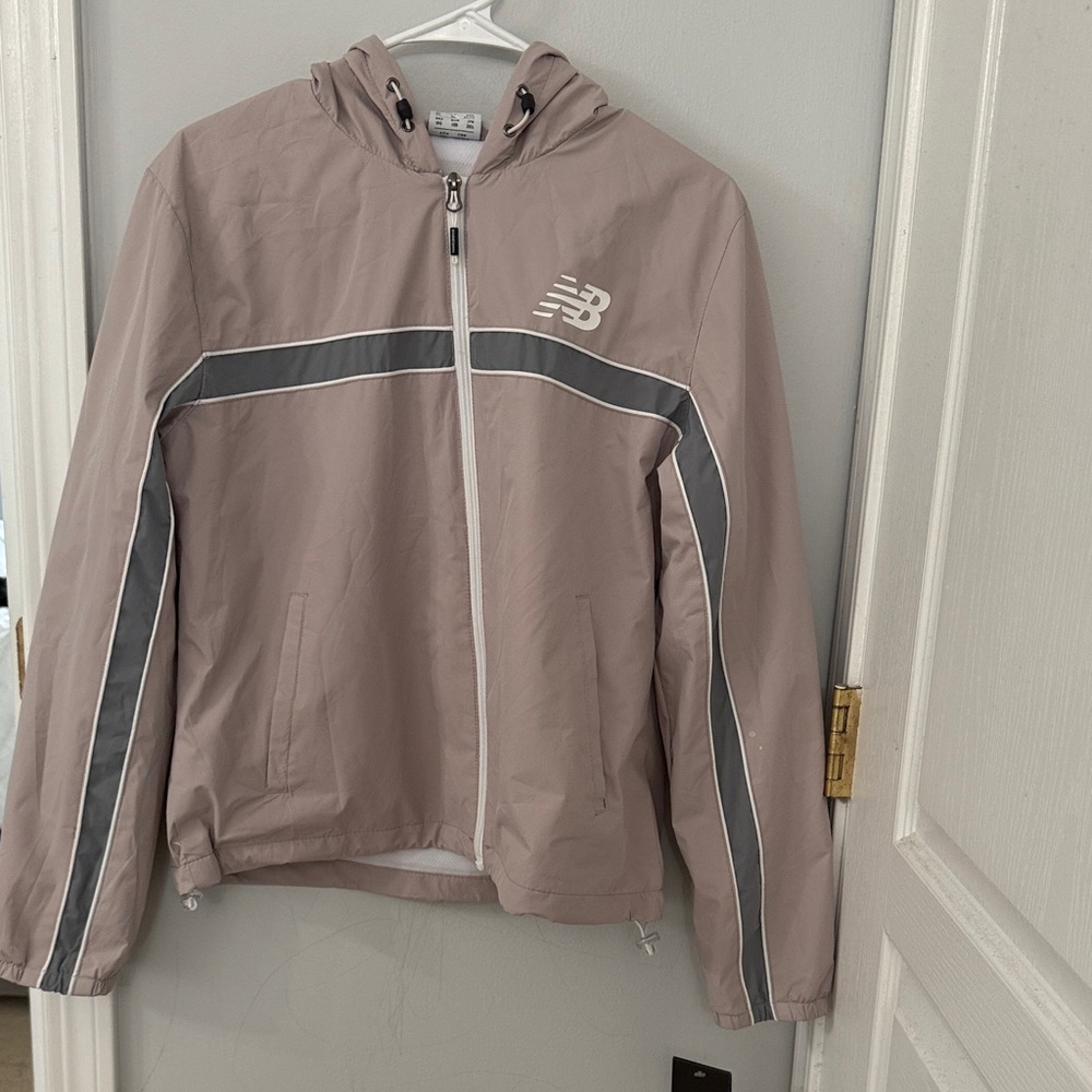 New Balance Mauve and Charcoal Jacket
